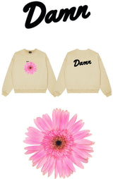 FLOWER SWEAT BEIGE