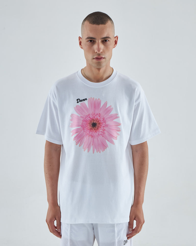 FLOWER TEE WHITE