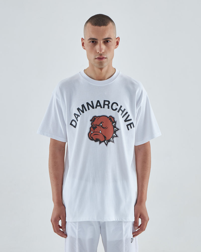 AMSTERDAMDOG TEE WHITE