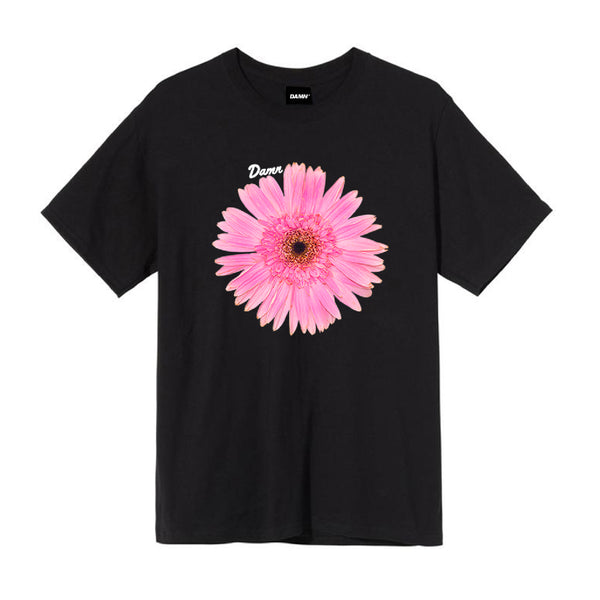 FLOWER TEE BLACK