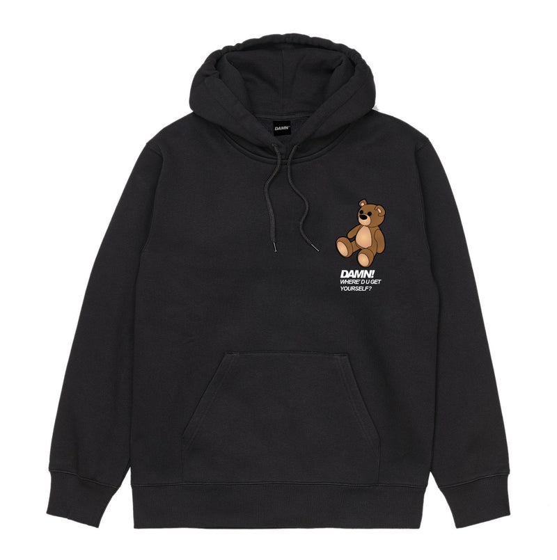 TEDDY HOODIE BLACK